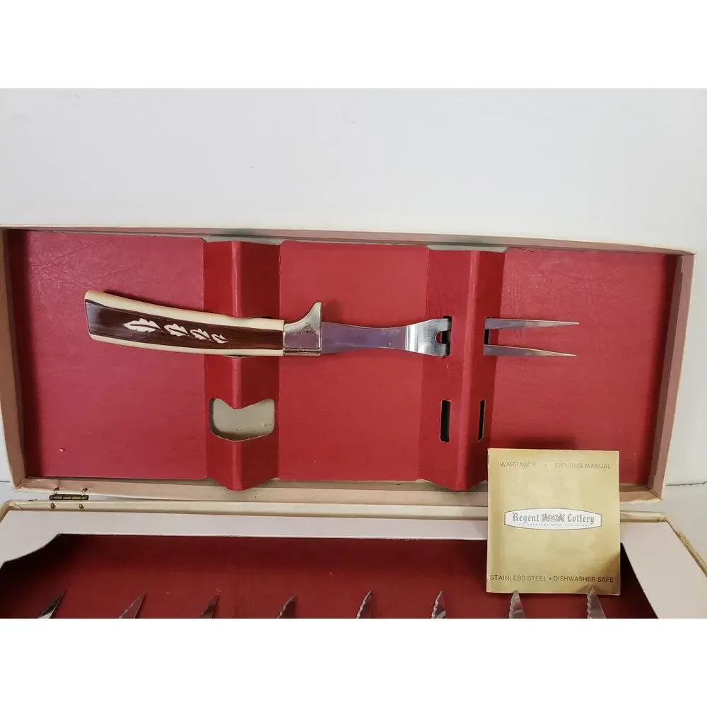 Vintage Sheffield England Regent Cutlery Set Stainless Steel 16 Pcs
